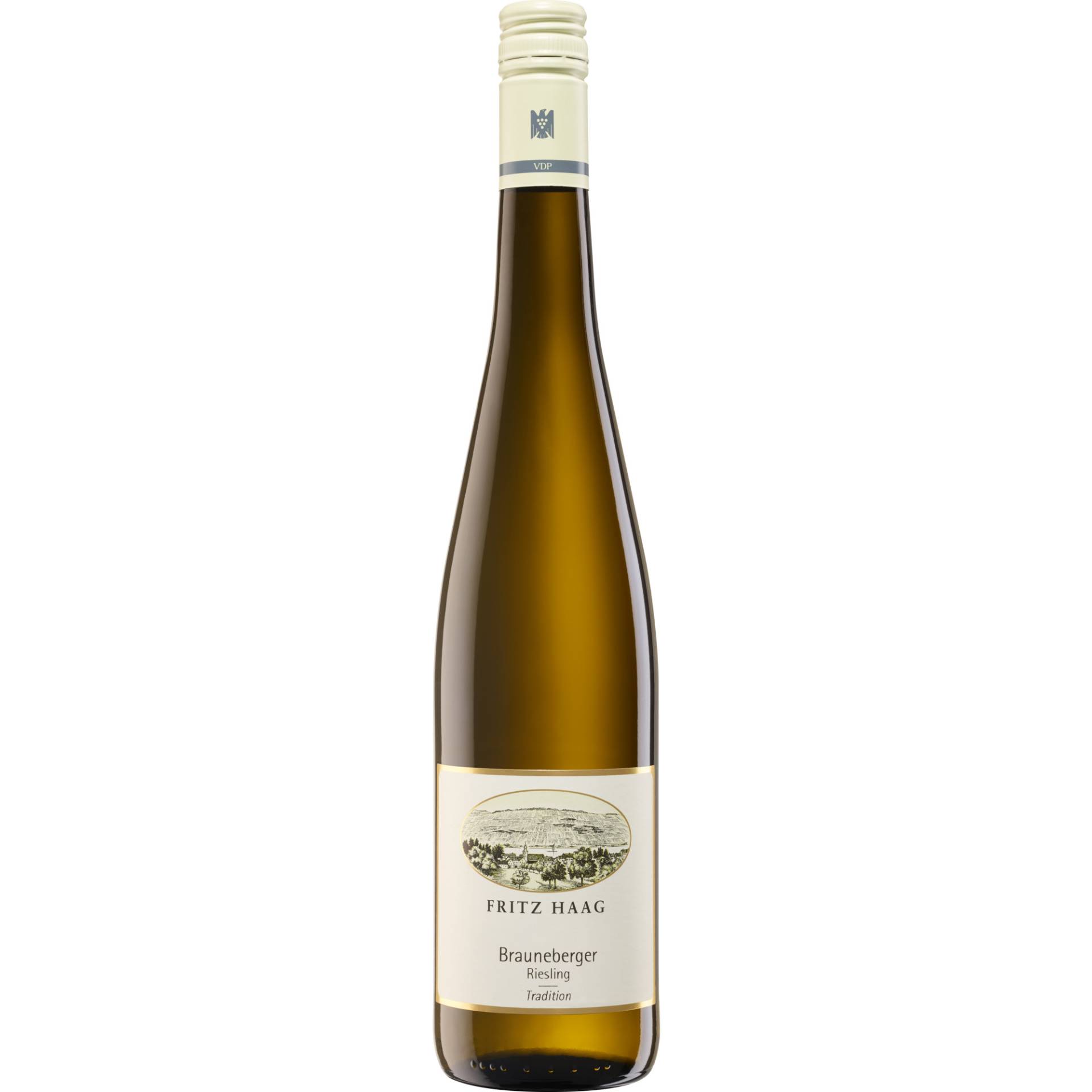 Brauneberger Riesling Tradition, Feinherb, Mosel, Mosel, 2023, Weißwein von Weingut Fritz Haag, D - 54472 Brauneberg