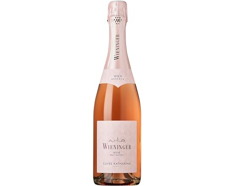 Weingut Fritz Wieninger Rosé Brut Nature Cuvée Katharina Reserve, BIO-Sekt aus Wien Österreich (1 x 0.75 l) von Weingut Fritz Wieninger