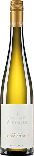 Wieninger Wiener Gemischter Satz BIO trocken, Weisswein aus Österreich (1 x 0.75l) von Weingut Fritz Wieninger