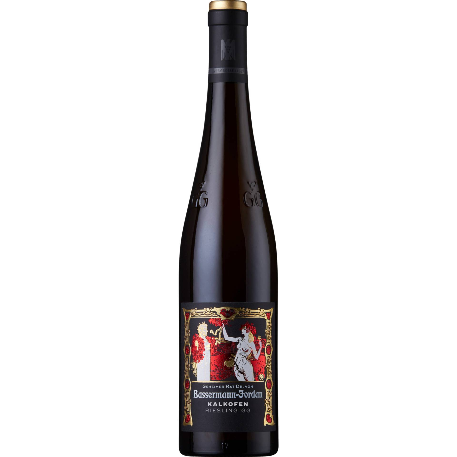 Kalkofen Riesling GG, Trocken, Pfalz, Pfalz, 2023, Weißwein von Weingut Geheimer Rat Dr. von Bassermann-Jordan, Kirchgasse 10, D - 67146 Deidesheim