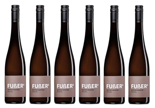 6x 0,75l - 2021er - Weingut Georg Fußer - Ruppertsberger Riesling - Qualitätswein Pfalz - Deutschland - Weißwein trocken von Weingut Georg Fußer