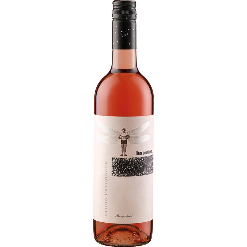 Über den Wolken Rosé, Trocken, Burgenland, Burgenland, 2023, Roséwein von Weingut Georg und Katharina Preisinger ,   AT 7122 Gols