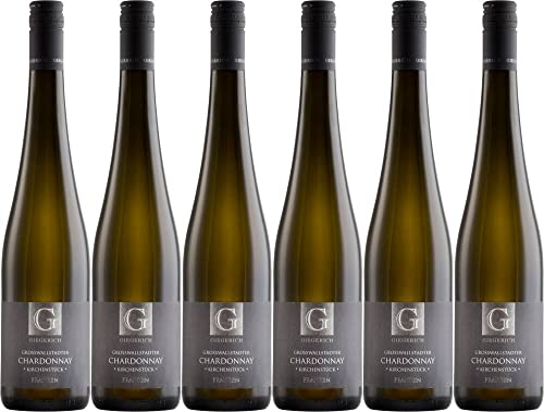 6x Grosswallstadter Chardonnay ' Kirchenstück' 2023 - Weingut Giegerich, Franken - Weißwein von Weingut Giegerich