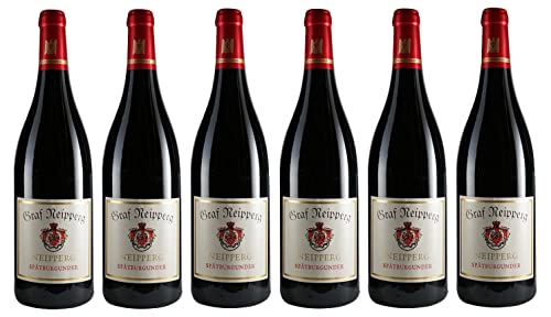 6x 0,75l - 2019er - Weingut Graf Neipperg - Neipperg - Spätburgunder - VDP.Ortswein - Qualitätswein Württemberg - Deutschland - Rotwein trocken von Weingut Graf Neipperg