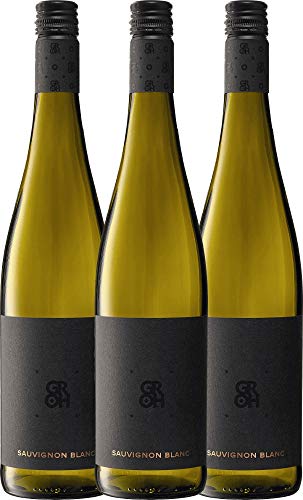 Sauvignon Blanc trocken Groh Weißwein 3 x 0,75l VINELLO - 3 x Weinpaket inkl. kostenlosem VINELLO.weinausgießer von Weingut Groh