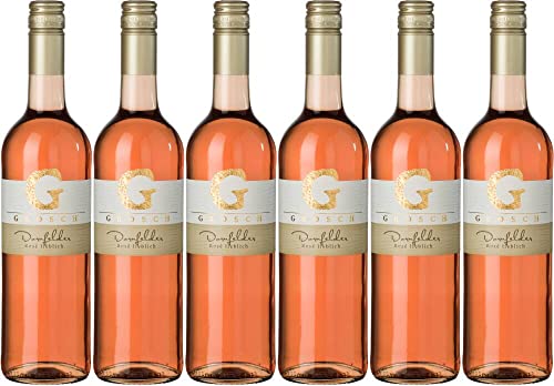 6x Dornfelder Rosé lieblich 2023 - Weingut Grosch, Rheinhessen - Rosé von Weingut Grosch