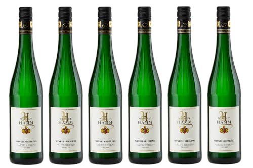 6x 0,75l - 2021er - Weingut Hamm - Winkel - Riesling - Alte Reben - Qualitätswein Rheingau - Deutschland - Weißwein trocken von Weingut Hamm