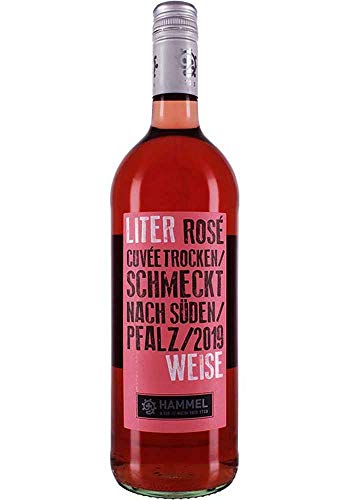 Weingut Hammel & Cie Literweise Cuvée Rosé trocken 2021 (1 x 0,75L Flasche) von Weingut Hammel & Cie