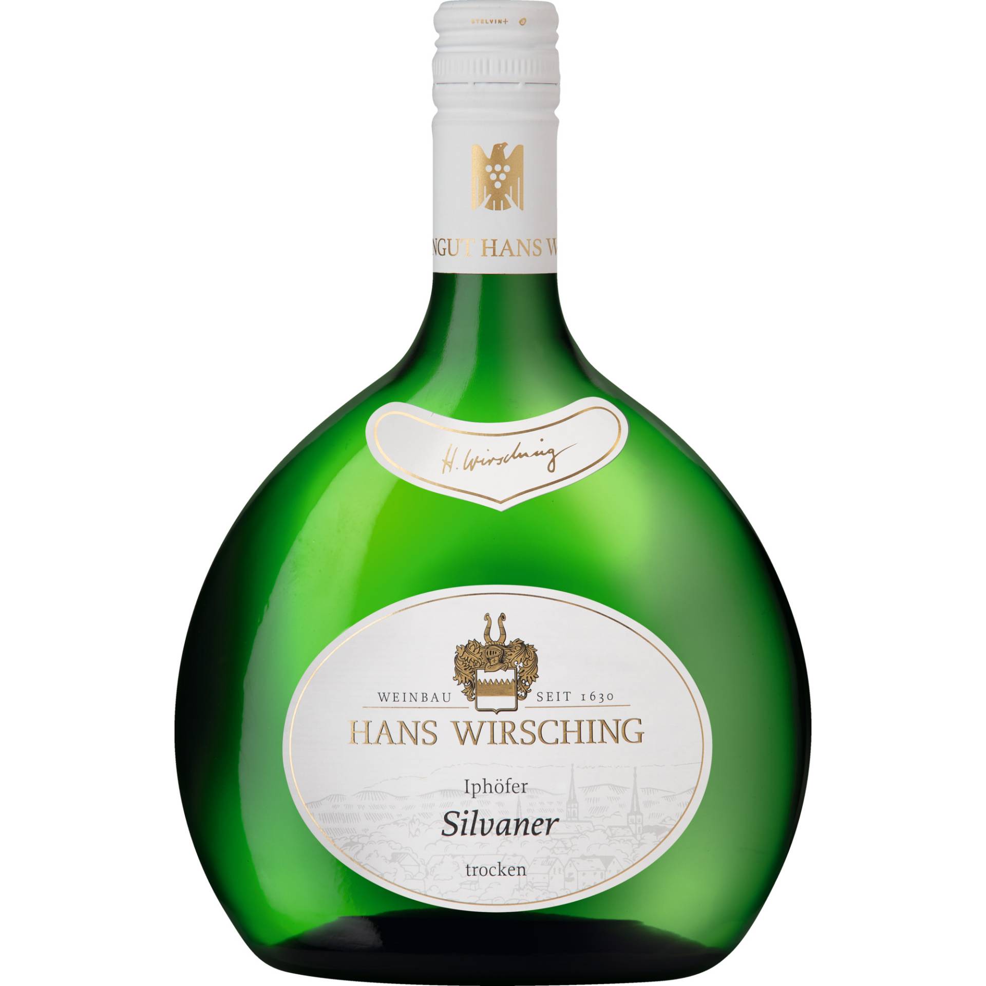 Iphöfer Silvaner, Trocken, Franken, Franken, 2023, Weißwein von Weingut Hans Wirsching, D - 97346 Iphofen