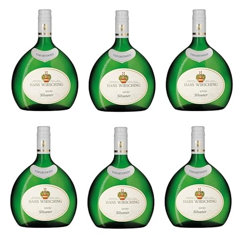 6x 0,75l - 2023er - Weingut Hans Wirsching - Iphöfer Silvaner - VDP.Ortswein - Qualitätswein Franken - Deutschland - Weißwein trocken von Weingut Hans Wirsching