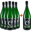 Heinrich Eser 2023 5+1 Paket Riesling Oestricher Gottesthal trocken 1,0 L von Weingut Heinrich Eser