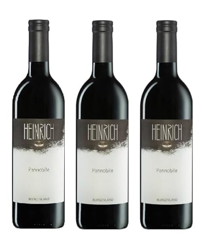 3x 0,75l - 2020er - Heinrich - Pannobile - Burgenland - Österreich - Rotwein trocken von Weingut Heinrich