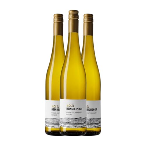 Heinrichshof Kabinett Himmelreich Riesling Mosel-Saar-Ruwer 75 cl Weißwein (Karton mit 3 Flaschen von 75 cl) von Weingut Heinrichshof Peter & Ulrich Griebeler GbR