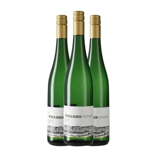 Heinrichshof Peter & Ulrich Riesling Trocken Mosel 75 cl Weißwein (Karton mit 3 Flaschen von 75 cl) von Weingut Heinrichshof Peter & Ulrich Griebeler GbR