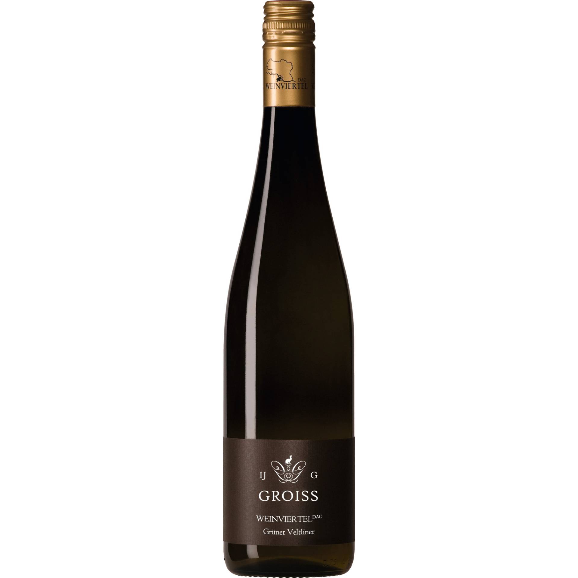 Groiss Grüner Veltliner, Weinviertel, Niederösterreich, 2023, Weißwein von Weingut Ingrid Groiss,2014,Breitenwaida,Österreich