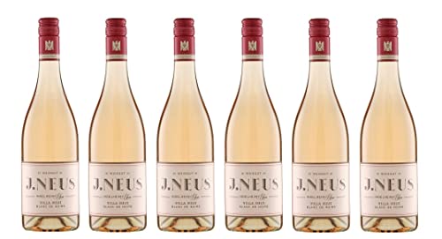 6x 0,75l - 2023er - Weingut J. Neus - Villa Neus - Blanc de Noirs - VDP.Gutswein - Qualitätswein Rheinhessen - Deutschland - Weißwein trocken von Weingut J. Neus