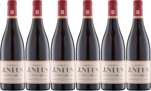 6x Neus Ingelheimer Spätburgunder Alte Reben aus ersten Lagen trocken 2021 - Weingut J. Neus, Rheinhessen - Rotwein von Weingut J. Neus