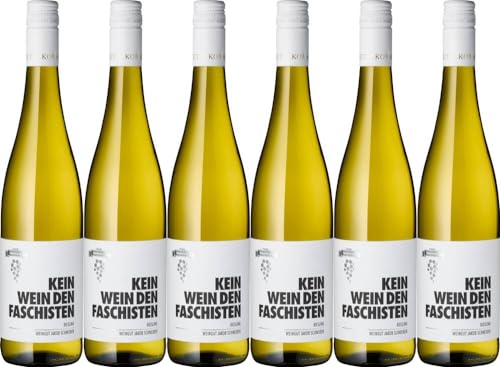 6x 'Kein Wein den Faschisten' Riesling 2023 - Weingut Jakob Schneider, Nahe - Weißwein von Weingut Jakob Schneider