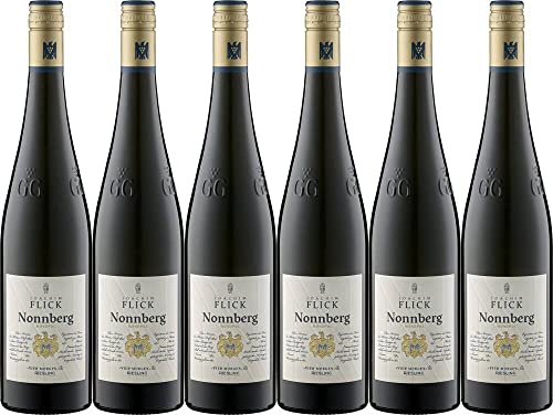 6x Nonnberg Riesling 'Vier Morgen' GG 2020 - Weingut Joachim Flick, Rheingau - Weißwein von Weingut Joachim Flick