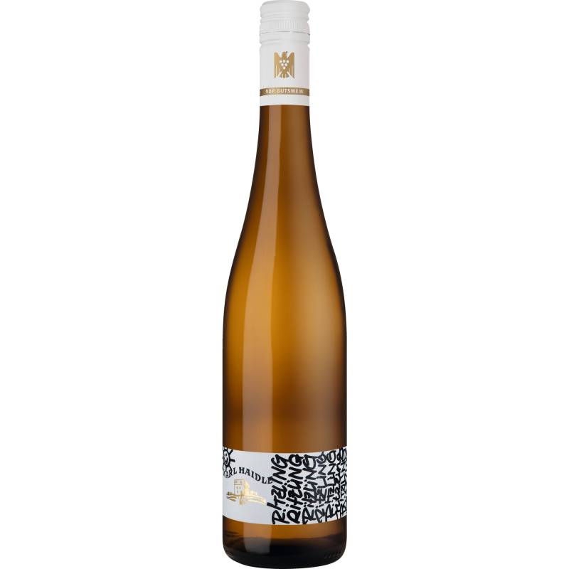 Ritzling Riesling, Trocken, Württemberg, Württemberg, 2023, Weißwein von Weingut Karl Haidle, D - 71394 Kernen-Stetten