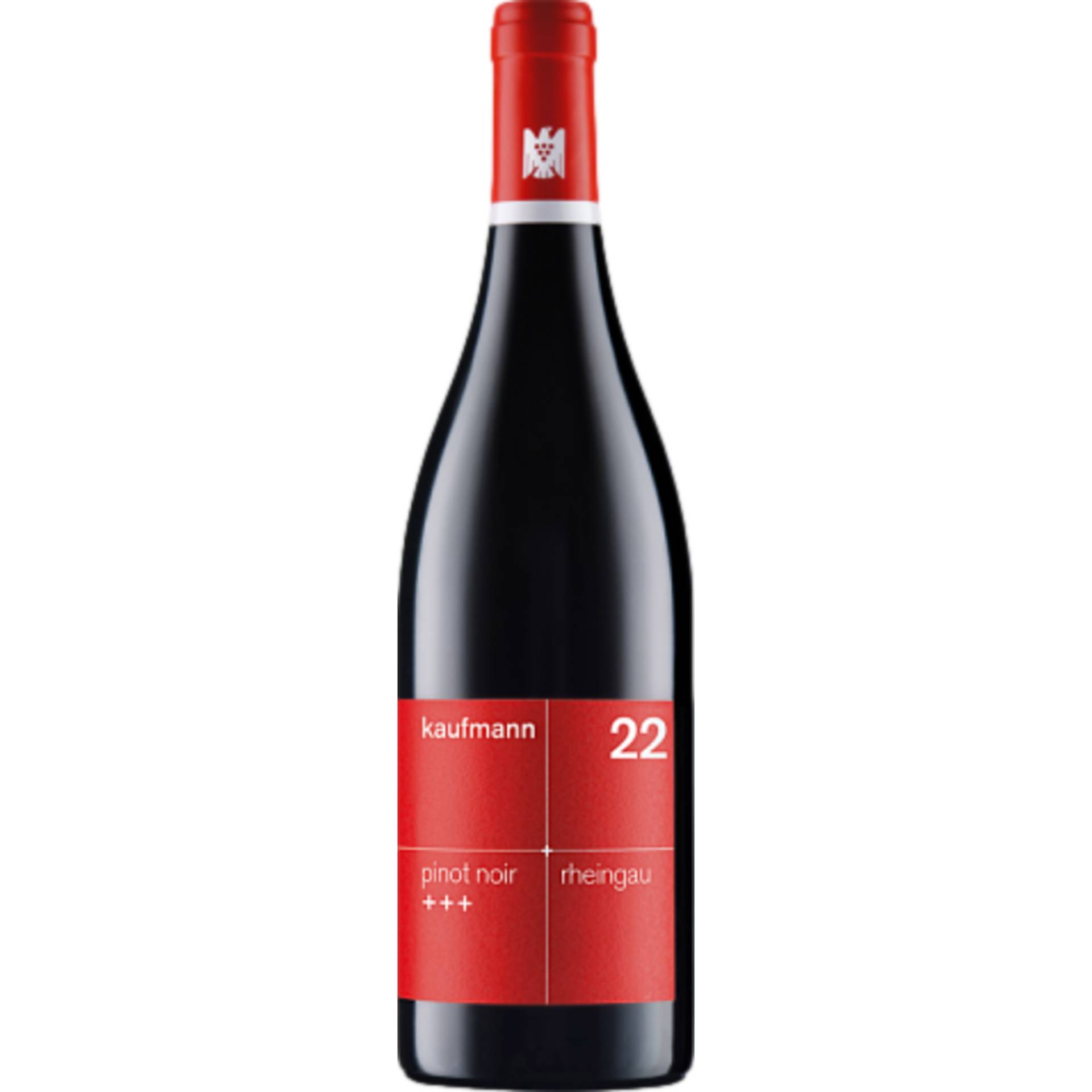 Kaufmann Pinot Noir +++, Trocken, Rheingau, Rheingau, 2022, Rotwein von Weingut Kaufmann, Rheinallee 6 , 65347 Hattenheim