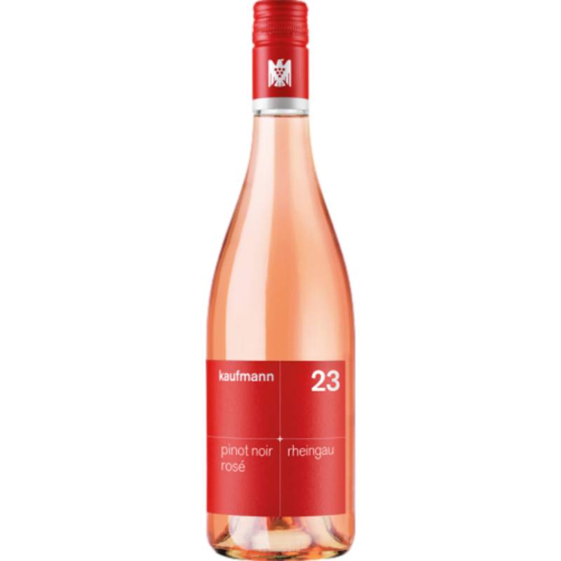 Kaufmann Pinot Noir Rosé, Trocken, Rheingau, Rheingau, 2023, Roséwein von Weingut Kaufmann, Rheinallee 6 , 65347 Hattenheim