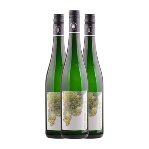 Weingut Kerpen Kollektion Kabinett Riesling Halbtrocken Halbsüß Mosel 75 cl Weißwein (Karton mit 3 Flaschen von 75 cl) von Weingut Kerpen