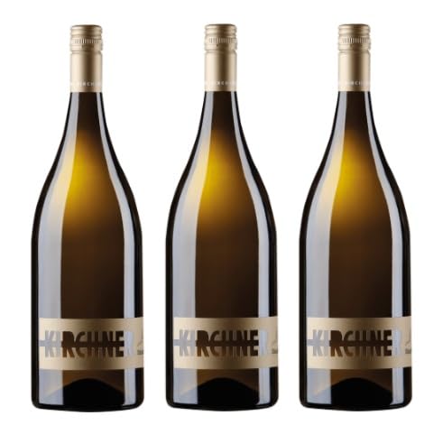 3x 1,5l - 2023er - Weingut Kirchner - Stadtmauer - Weißburgunder - MAGNUM - Qualitätswein Pfalz - Deutschland - Weißwein trocken von Weingut Kirchner