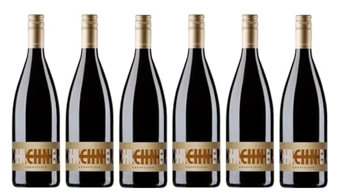 6x 1,0l - 2022er - Weingut Kirchner - Dornfelder - LITER - Qualitätswein Pfalz - Deutschland - Rotwein trocken von Weingut Kirchner