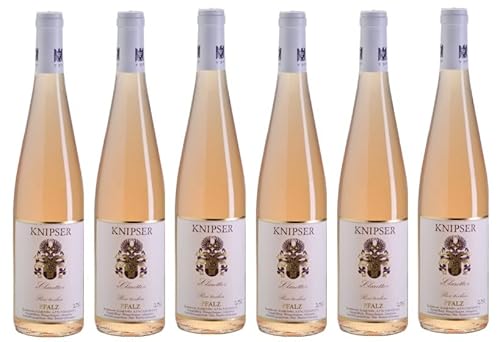 6x 0,75l - 2023er - Weingut Knipser - Clarette - Rosé - VDP.Gutswein - Qualitätswein Pfalz - Deutschland - Rosé-Wein trocken von Weingut Knipser