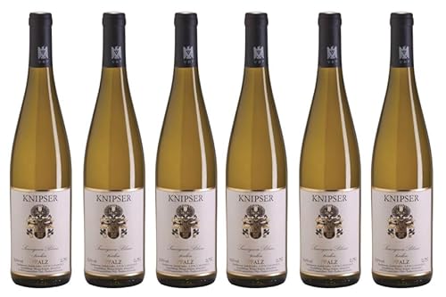 6x 0,75l - 2023er - Weingut Knipser - Sauvignon Blanc - VDP.Gutswein - Qualitätswein Pfalz - Deutschland - Weißwein trocken von Weingut Knipser