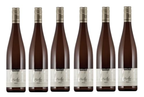 6x 0,75l - 2023er - Weingut Kranz - Riesling - VDP.Gutswein - Qualitätswein Pfalz - Deutschland - Weißwein trocken von Weingut Kranz