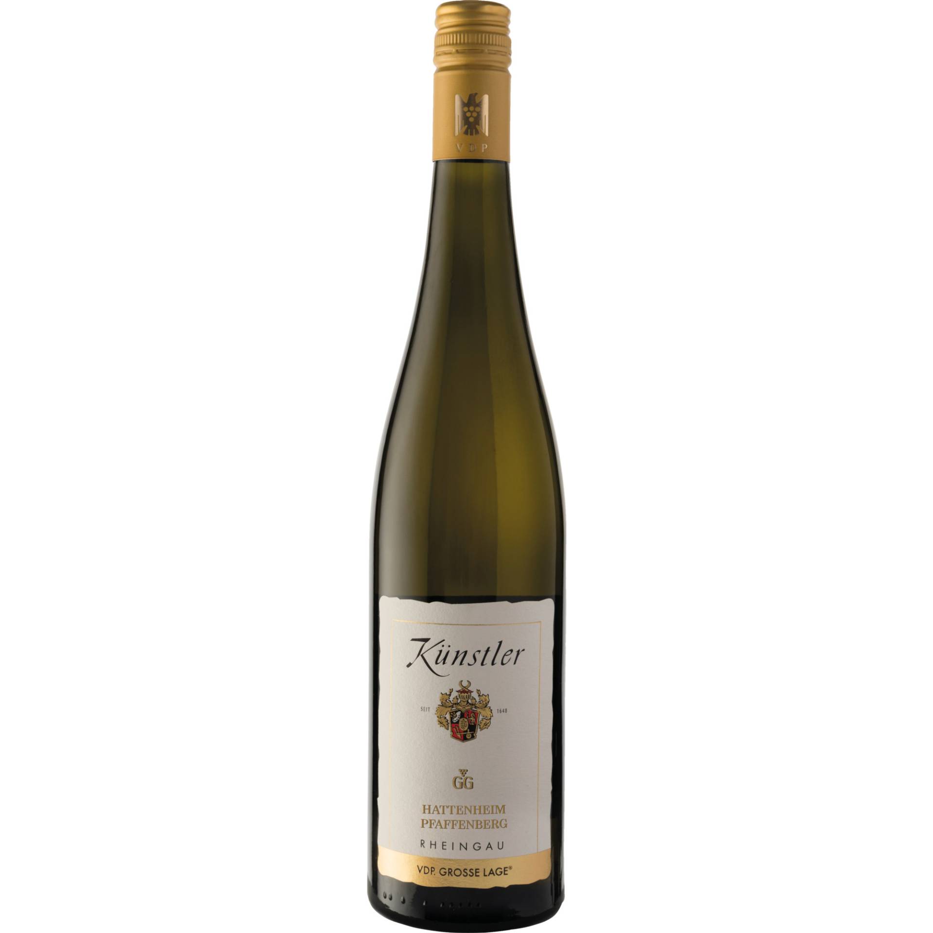 Künstler Hattenheimer Pfaffenberg Riesling GG, Trocken, Rheingau, Rheingau, 2021, Weißwein von Weingut Künstler, -65239 Hochheim am Main