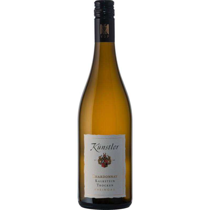 Kalkstein Chardonnay, Trocken, Rheingau, Rheingau, 2023, Weißwein von Weingut Künstler, D - 65239 Hochheim