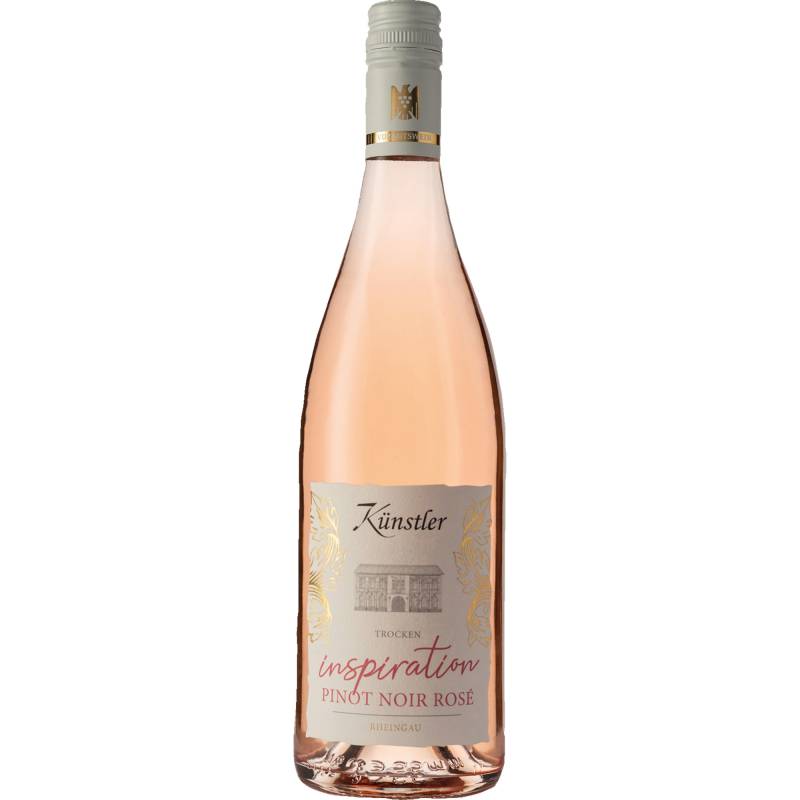 Inspiration Pinot Noir Rosé, Trocken, Rheingau, Rheingau, 2023, Roséwein von Weingut Künstler,65239,Hochheim am Main,Deutschland