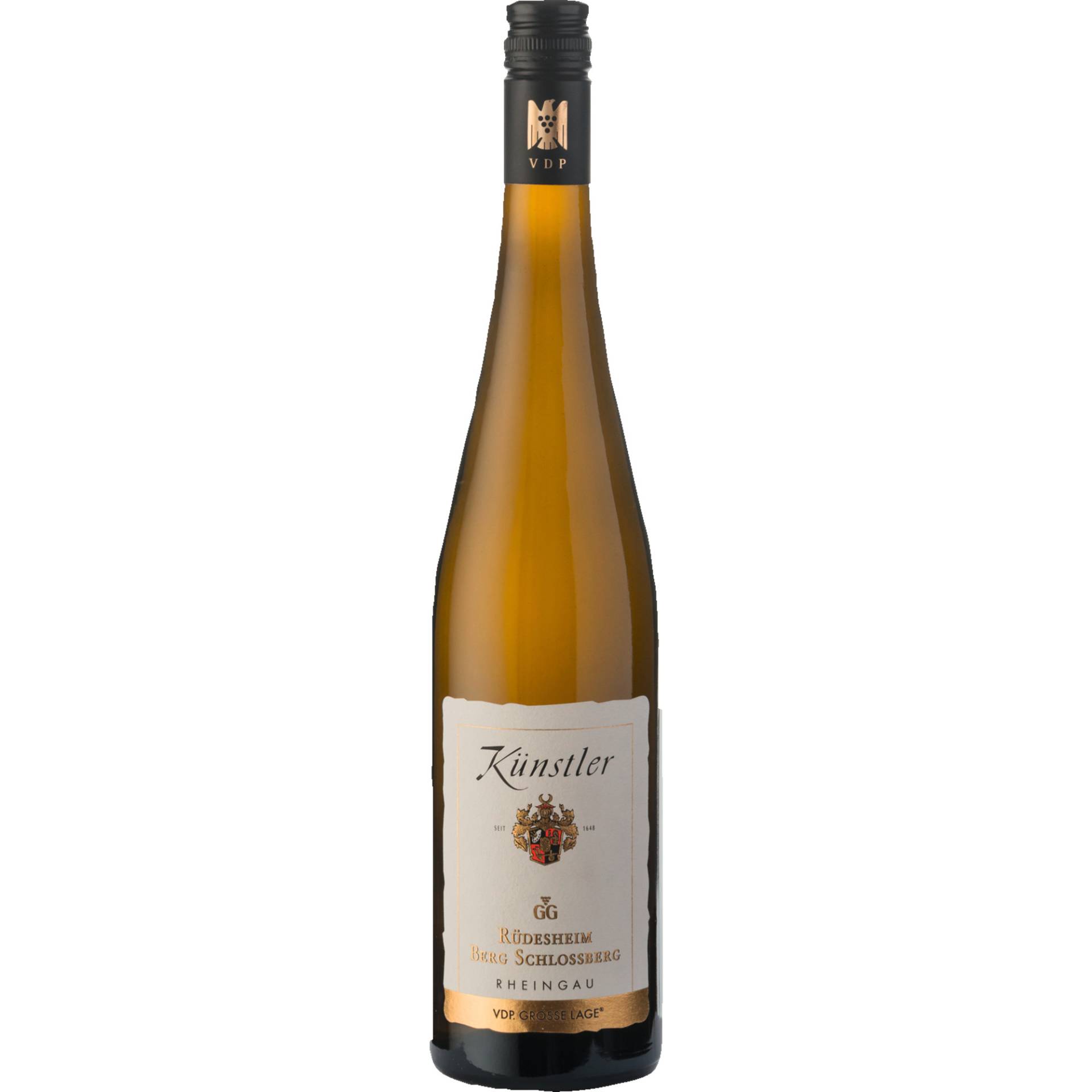 Rüdersheim Riesling Berg Schlossberg GG, trocken, Rheingau, Rheingau, 2020, Weißwein von "Weingut Künstler",65239,Hochheim,Deutschland