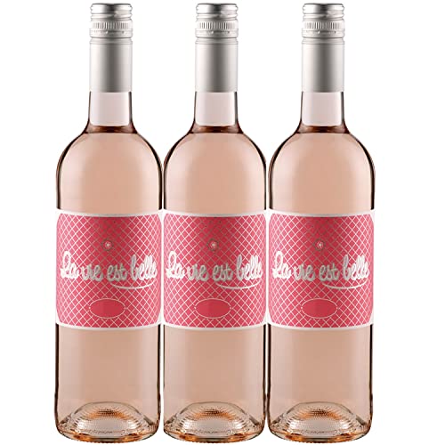 La vie est belle Rosé VdF Roséwein Wein Lieblich Frankreich I Visando Paket (3 x 0,75l) von Weingut La vie est belle