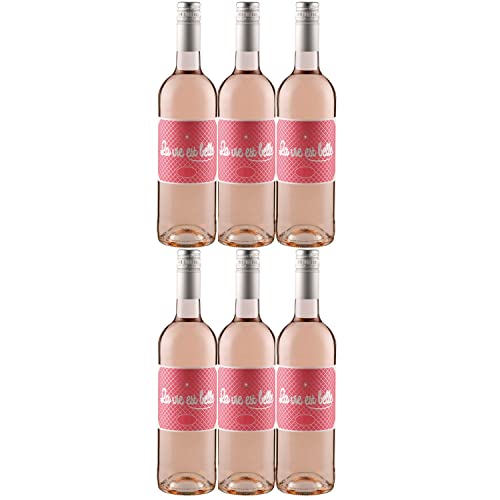 La vie est belle Rosé VdF Roséwein Wein Lieblich Frankreich I Visando Paket (6 x 0,75l) von Weingut La vie est belle