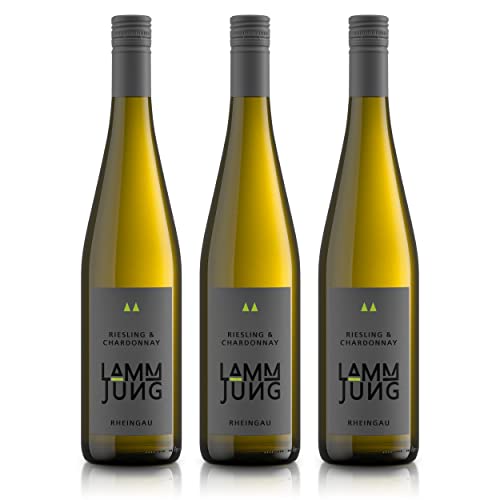 Weingut Lamm Jung Riesling & Chardonnay Weißwein Rheingau 3 x 0.75 l von Weingut Lamm Jung KG