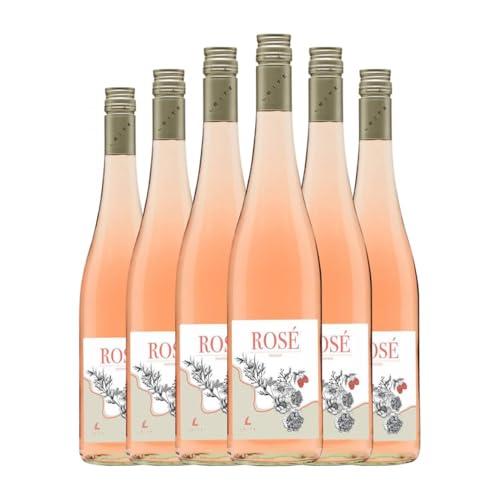 Weingut Leitz Rosé Spätburgunder Trocken Rheinhessen 75 cl Rosé-Wein (Karton mit 6 Flaschen von 75 cl) von Weingut Leitz