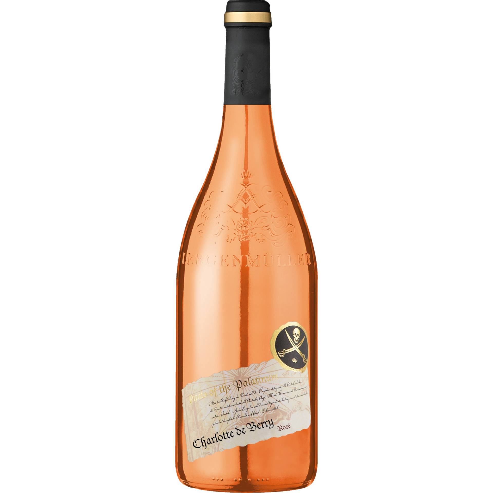 Charlotte de Berry Rosé, Trocken, Pfalz, Pfalz, 2023, Roséwein von Weingut Lergenmüller,76835,Hainfeld,Deutschland