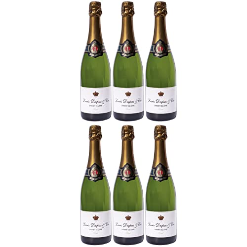 Louis Despas Crémant de Loire Brut Schaumwein Frankreich I FeinWert Paket (6 x 0,75l) von Weingut Louis Despas