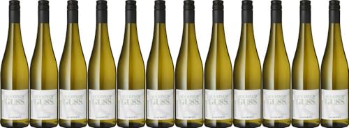 12x 'Aus einem Guss' Auxerrois 2023 - Weingut Lukas Kesselring, Pfalz - Weißwein von Weingut Lukas Kesselring