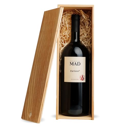 Weingut MAD Cuvée Furioso 2019 Rotwein Magnum aus dem Burgenland, Österreich | 1500ml | Trocken | Blaufränkisch, Cabernet Sauvignon, Merlot, Syrah & Cabernet Franc | Weingeschenk für Weingenießer von Weingut MAD