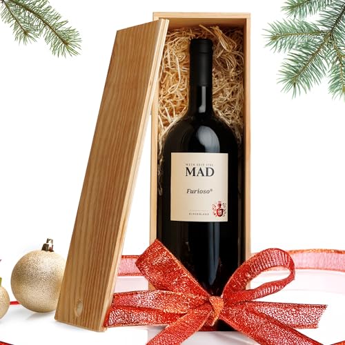 Weingut MAD Cuvée Furioso 2019 Rotwein Magnum aus dem Burgenland, Österreich | 1500ml | Trocken | Blaufränkisch, Cabernet Sauvignon, Merlot, Syrah & Cabernet Franc | Weingeschenk für Weingenießer von Weingut MAD