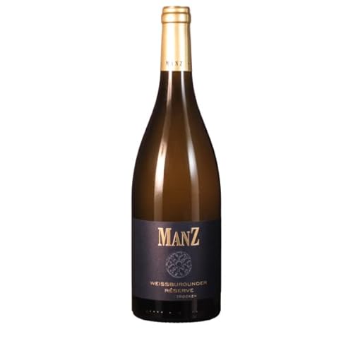 Weingut Manz 2022 Weissburgunder Réserve Rheinessen Dt. Qualitätswein (1 x 0,75 L) von Weingut Manz