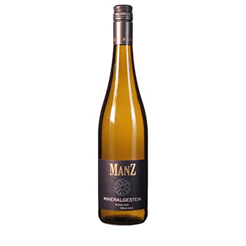Weingut Manz 2023 Riesling Mineralgestein trocken Rheinhessen Dt. Qualitätswein (1 x 0,75 L) von Weingut Manz