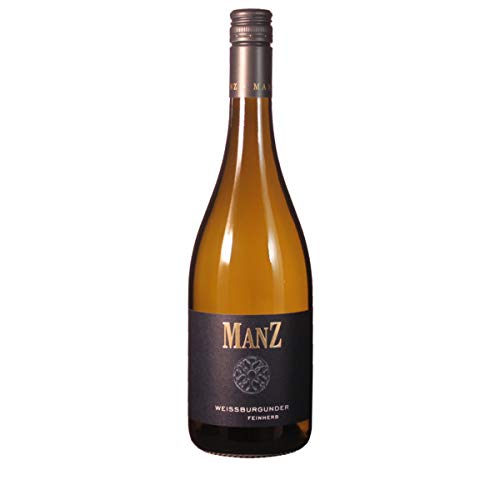 Weingut Manz 2023 Weissburgunder feinherb Rheinhessen Dt. Qualitätswein (1 x 0,75 L) von Weingut Manz
