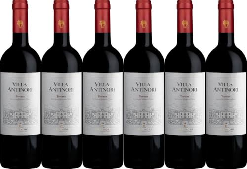 6x Villa Antinori Rosso Toscana 2021 - Weingut Marchesi Antinori, Toscana - Rotwein von Weingut Marchesi Antinori