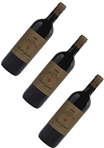 Rotwein aus der Toskana - 3 x 0,750 l. - CHIANTI SUPERIORE DOCG - Santa Cristina - Weingut Marchesi Antinori von Weingut Marchesi Antinori